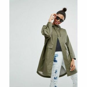 Monki Utility Rain Coat from ASOS